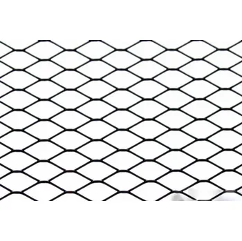 Větrací mřížka Alu mřížka Pro Racing 120x20 cm černá (oko 12x7 mm)