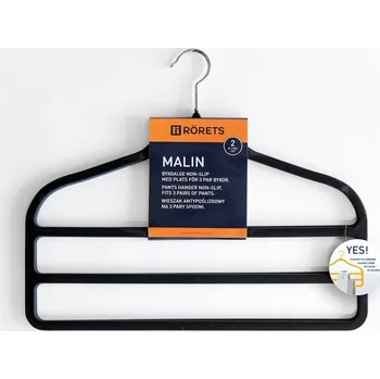 Věšák Věšáky na kalhoty a oblečení 2 ks RORETS MALIN