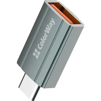 Datový kabel Colorway Adaptér USB-A na USB-C/ 3A