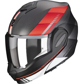 Motodoplněk SCORPION přilba EXO-TECH EVO CARBON Genus matt black/red - L