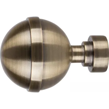 Příslušenství pro garnýž Dekodum Koncovky garnýží Lux starožitné zlato 25 mm - 2 ks