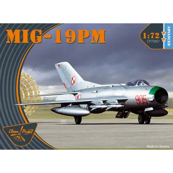 Plastikový model 1/72 MiG-19PM ADVANCED Kit (7x camo)