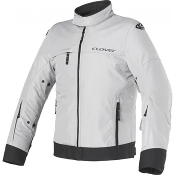 Pánská větrovka CLOVER bunda LOOPING grey/black - 4XL