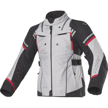 Moto bunda CLOVER bunda HYPERBLADE WP black/grey - 4XL