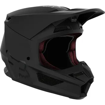 Helma na motorku FOX přilba Yth V1 Matte Black Helmet, Ece - YM