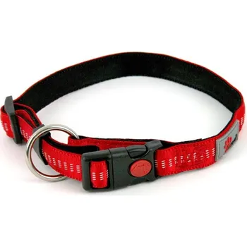 Obojek pro psa Akinu obojek nylon/neopren červený 2,5x47-62cm
