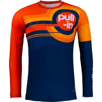 cyklistický dres PULL-IN dres CHALLENGER RACE 23 orange/navy - XL