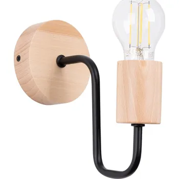 Nástěnné svítidlo Sollux Lighting Nástěnné svítidlo TIMBO černé