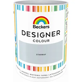 barva na zeď Beckers 5 l Starway matná latexová Barva na zeď