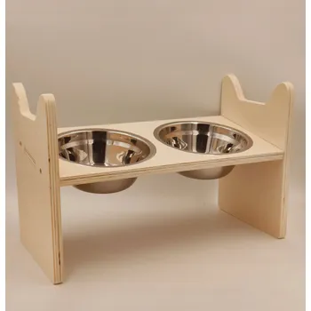 Miska pro psa Sada dvou misek Peewit, béžová, 0 l