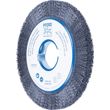 Brusný kotouč Pferd 79184132 | Rotační kartáč na odjehlení, brusné štětiny RBUP 20013/50,8 CO 120 1,10