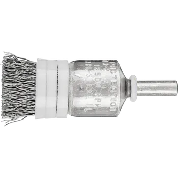 Drátěný kartáč Pferd 43213002 | Štětcový kartáč se stopkou s přítlačným kroužkem PBUR 2022/6 ST 0,35