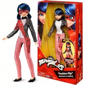 Panenka Playmates Toys Kouzelná Beruška a Černý kocour Fashion Flip 26 cm