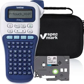 Příslušenství pro čtečku elektronické knihy Tiskárna BROTHER H107B obsahuje pásku Tze-231 a pouzdro na pouzdro