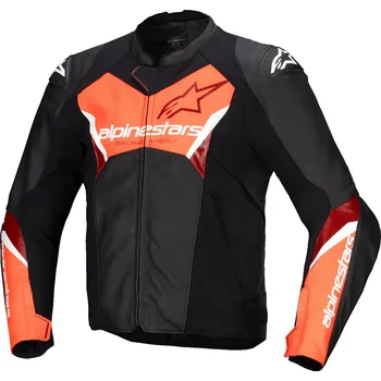 Moto bunda ALPINESTARS bunda FASTER 3 černá/červená fluo 2025 - 64