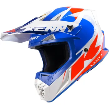 Helma na motorku KENNY přilba TRACK 24 patriot - L