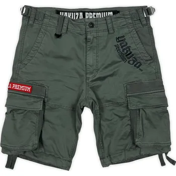 Pánské kraťasy YAKUZA kraťasy YPS 3655 Cargo dark olive - S