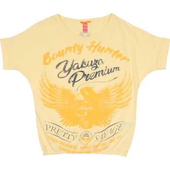 Dámské tričko YAKUZA triko YPS 3533 dámské light yellow - XS