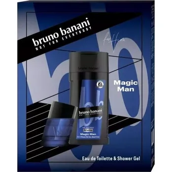 Sprchový gel Dárková sada pro muže Bruno Banani MAGIC MAN - Toaletní voda 30 ml + Sprchový gel 250 ml