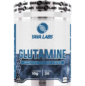 Aminokyselina Glutaminový prášek Předtréninkový stimulant Arginin L-Arginin prášek aminokyseliny síla bez příchuti Yava Labs 300g Yava Labs 300 g přírodní
