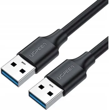 Datový kabel USB 3.0 kabel A-A UGREEN 0,5 m (černý)