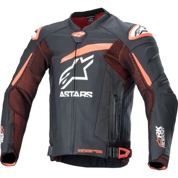 Moto bunda ALPINESTARS bunda GP PLUS R 4 RIDEKNIT černá/červená fluo/bílá 2025 - 52