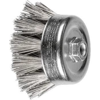 Brusný kotouč Pferd 43703021 |Hrncový kartáč splétaný TBG 100/M14 INOX 0,50 DIA 400