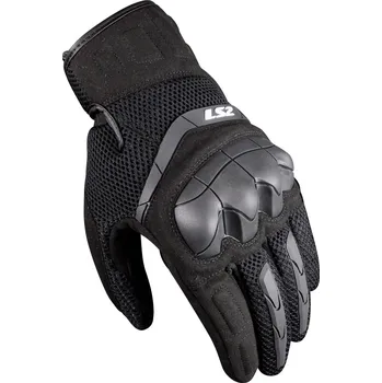 Moto rukavice LS2 KUBRA LADY GLOVES BLACK - L