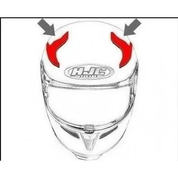 Motodoplněk HJC ventilace RPHA 11 Horní Oraiser MC5SF