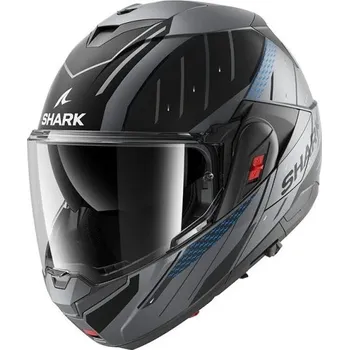 Helma na motorku SHARK přilba OXO Rydger matt black/blue/grey - XS