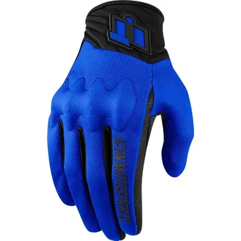 Rukavice ICON rukavice ANTHEM 2 black/blue - L