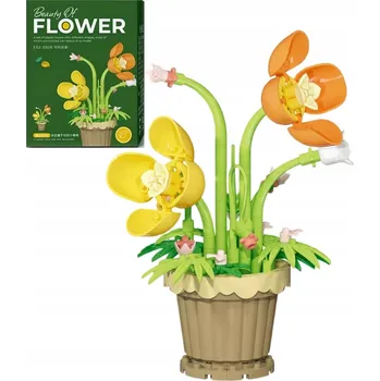 ostatní stavebnice STAVEBNICE CREATOR KVĚTINOVÁ KYTICE SADA DÁREK Udělej si sám (DIY) 127 dílků