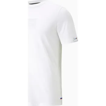 Pánské tričko BMW triko PUMA MMS Logo 23 applique white - XL