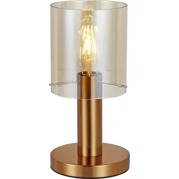 Lampička Stolní lampa Italux Sardo žlutá 40 W