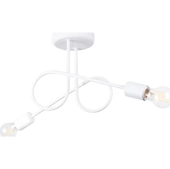 Sollux Lighting Lustr LOOP 2 bílý