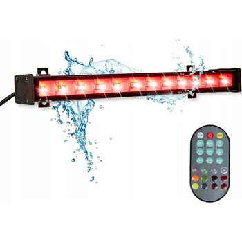 Zabezpečení domácnosti LIGHT4ME IP BAR 12 IR LED lišta světelná rampa IP65 Bluetooth + dálkové ovládání