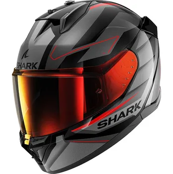 Helma na motorku SHARK přilba D-SKWAL 3 Sizler black/grey/red - S