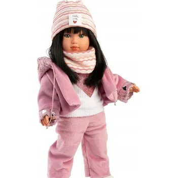 Panenka Llorens 54051 GRETA - realistická panenka s měkkým látkovým tělem - 40 cm