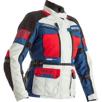 Moto oblečení RST bunda ADVENTURE-X CE 2380 dámská ice/blue/red/black - 10/S