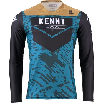 cyklistický dres KENNY dres PERFORMANCE 24 stone blue - L