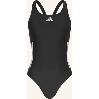 Dámské plavky Adidas Dámské Plavky 3-Stripes, černá / bílá, 46