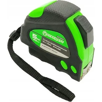 metr SVINOVACÍ METR 5M x 25MM PROFI METR S BRZDOU MAGNET NYLONOVÁ PÁSKA STANDARD