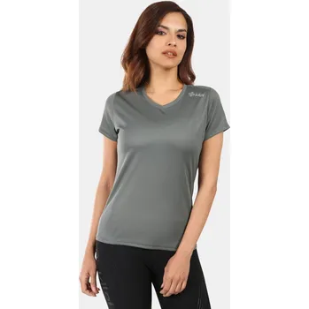 Dámské tričko Kilpi DIMA-W Dámské tričko s krátkým rukávem Barva: Khaki, Velikost: 38