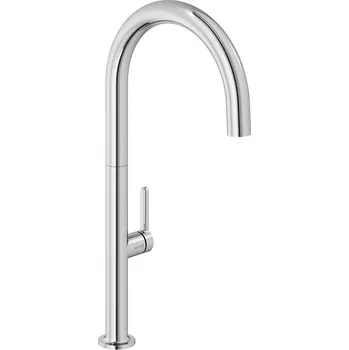 Vodovodní baterie Kludi Aurea Baterie dřezová stojánková, otočné ramínko, chrom, 558030575