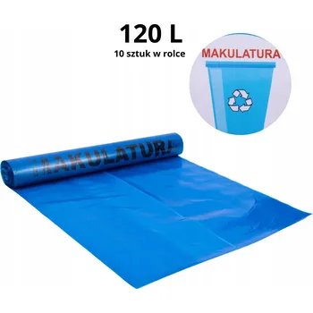 Pytle na odpadky Papírové pytle na odpadky Pam-Folie 120l 10 ks