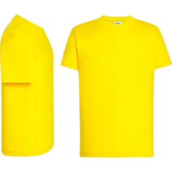 DĚTSKÉ TRIČKO bavlněné JHK TSRK-150 žluté 12-14 let / vel. 152