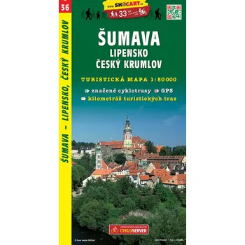 SHOCart 036 Šumava Lipensko, Český Krumlov 1 : 50 000