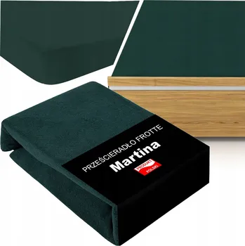 Prostěradlo Prostěradlo s Gumou Froté 90x200 Matrace Bok 30cm Vysoké, Silné, LÁHEV ZELEŇ