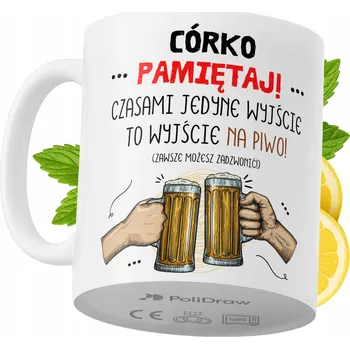 Hrnek Polidraw Hrnek Polidraw pro dceru keramika 330 ml