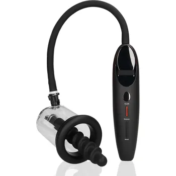 Vakuová pumpa Shots OUCH! Automatic Rosing Pump - elektrická vakuová pumpa s unikátním Rosebud cylindrem